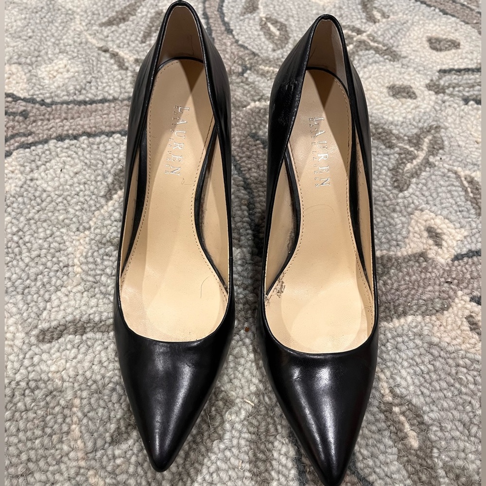 Ralph Lauren Black Heels